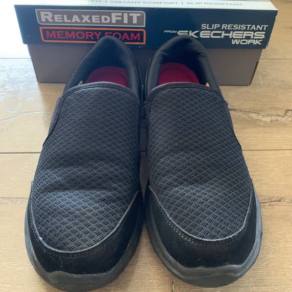 skechers cozard work shoes